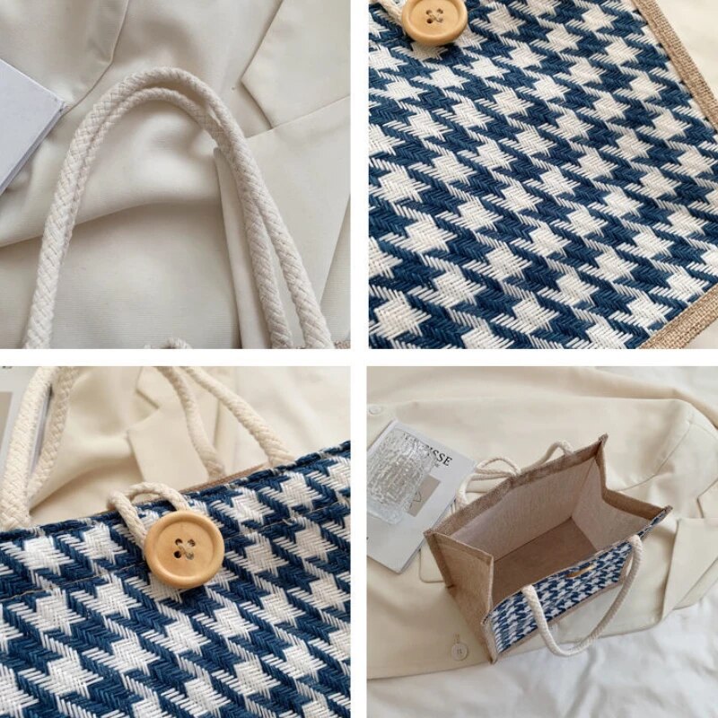 Houndstooth-Lunch-Bags-Linen-Fashion-2.jpg